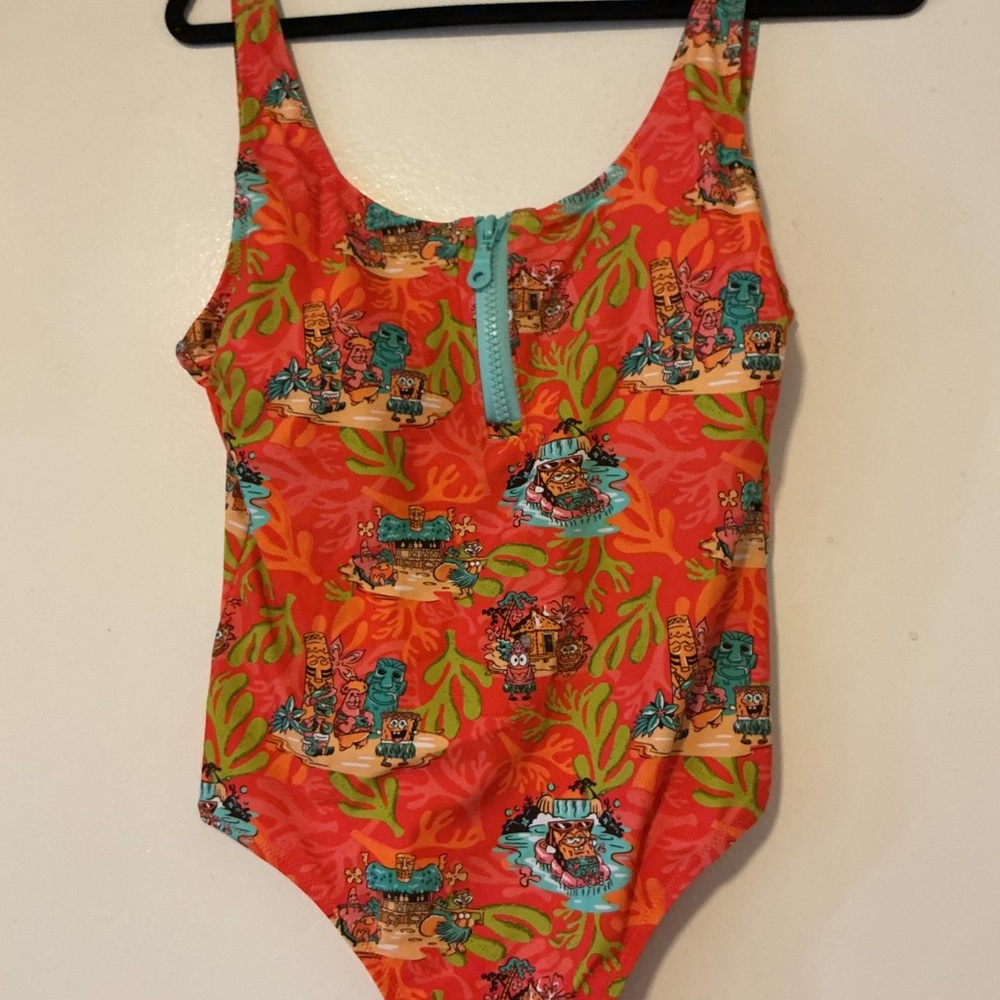 New SpongeBob RSVLTS  One Piece Swimsuit - XL